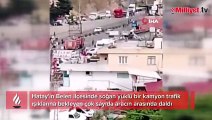 Hatay'da kamyon araçların arasında daldı: Ölü ve yaralılar var