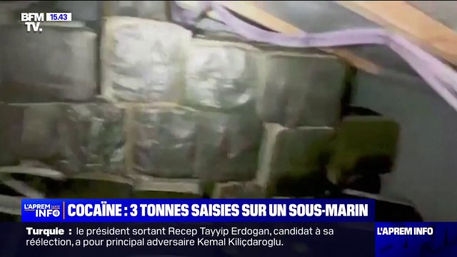 Colombie: trois tonnes de cocaïne saisies dans un sous-marin, une prise à 100 millions de dollars