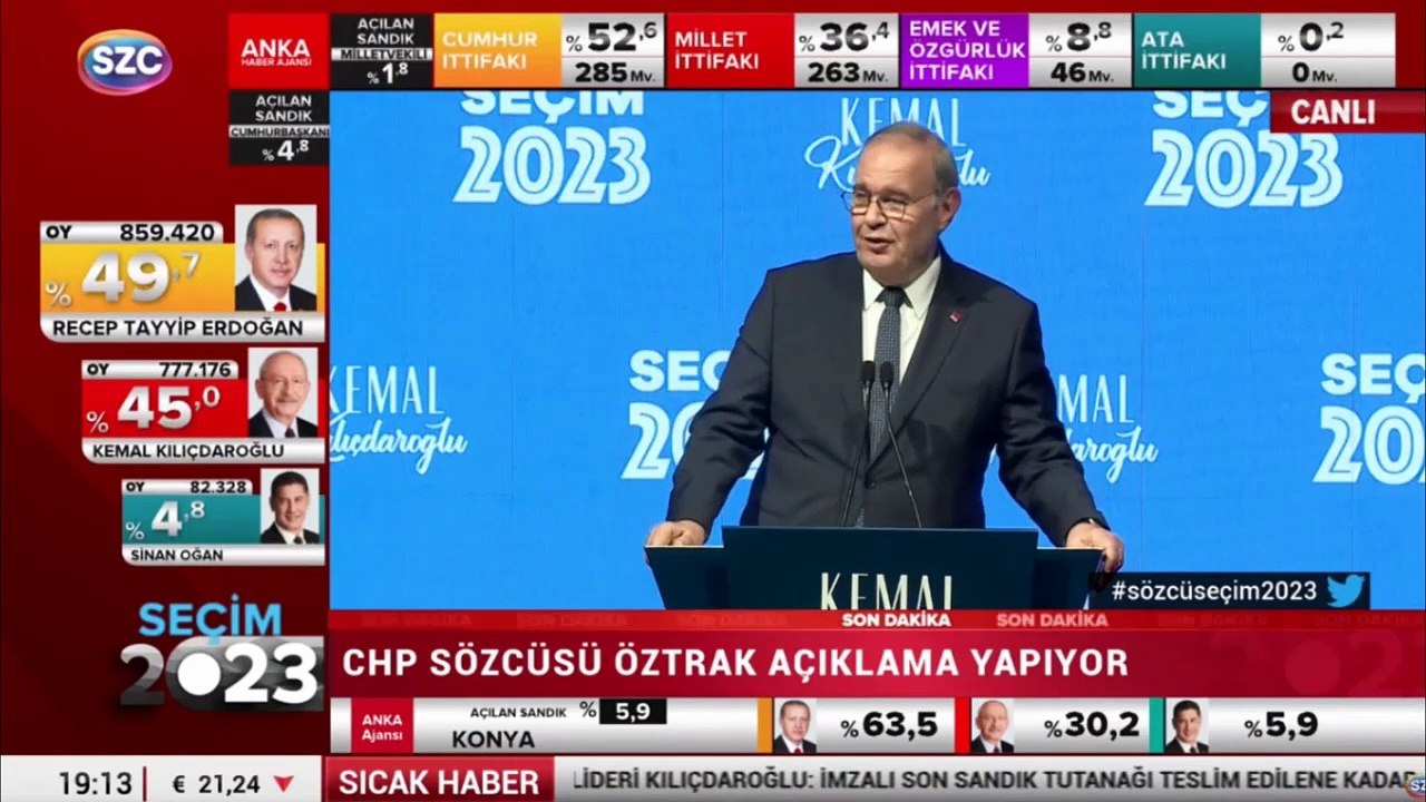 Faik Öztrak'tan ilk açıklama