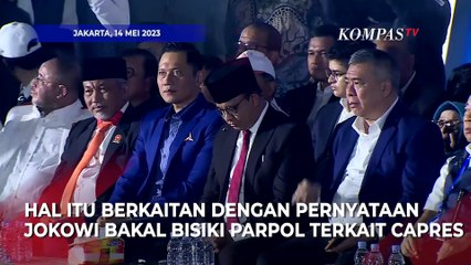 Pesan AHY untuk Presiden Jokowi Terkait Bisikan ke Parpol Soal Capres