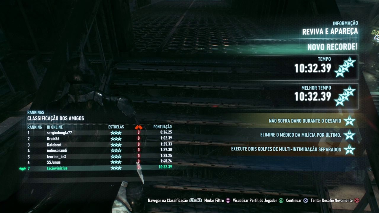 AR Challenges - Revive and Shine - 3 stars - Batman: Arkham Knight