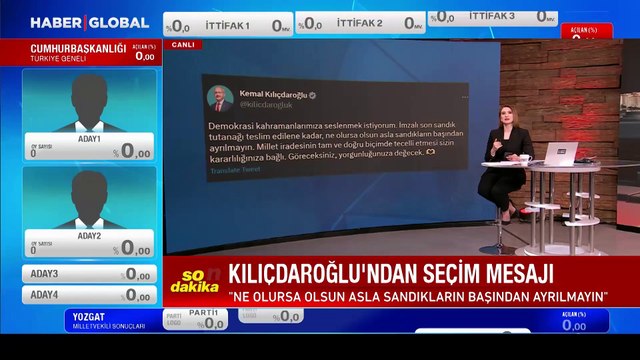 Kılıçdaroğlu'dan açıklama: Asla sandıkların başından ayrılmayın