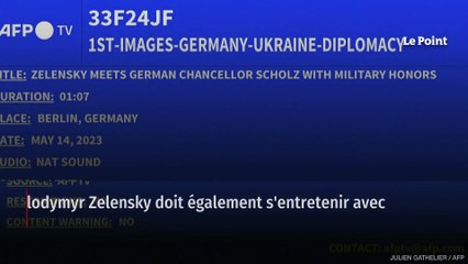 Guerre en Ukraine : Volodymyr Zelensky en visite en Allemagne