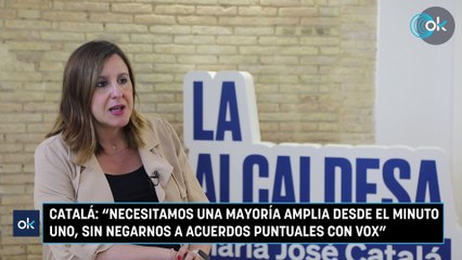 Catalá: "Necesitamos una mayoría amplia desde el minuto uno, sin negarnos a acuerdos puntuales con Vox"