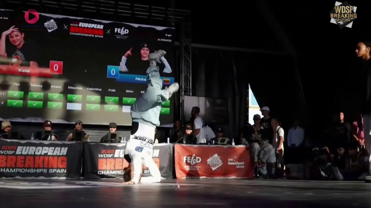 BGIRL VANESSA VS BGIRL SYSSY | TOP 8 | 1VS 1 | WDSF EUROPEAN BREAKING CHAMPIONSHIP 2023