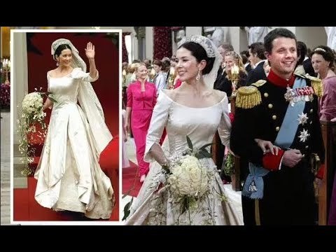 L'abito da sposa da 40.000 sterline della principessa ereditaria Mary era conservatore ,