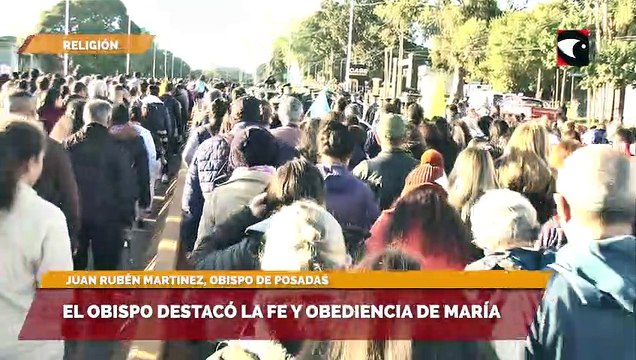 Peregrinación a Fátima | “Debemos imitar la fe de María y decir que sí a Dios continuamente”, señaló el obispo de Posadas Juan Rubén Martinez
