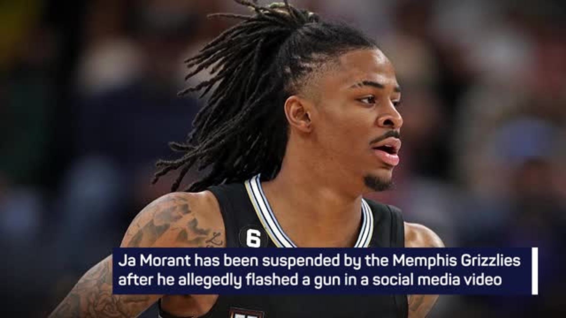 Ja Morant Suspended from Memphis Grizzlies After Allegedly Showing Gun