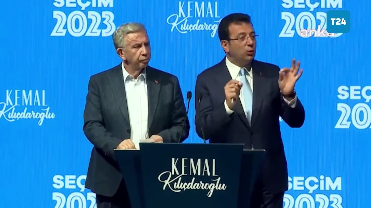 İmamoğlu ve Yavaş "Tüm Türkiye'de öndeyiz" dedi: AA yanılıyor; Kılıçdaroğlu bugün Cumhurbaşkanı olarak ilan edilecek