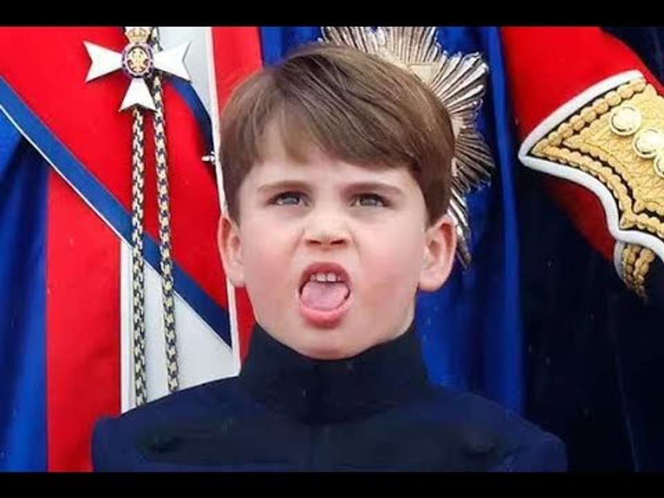 Moment 'stressé et maussade' Le roi Charles s'est illuminé quand il a vu le prince Louis 'adoré'