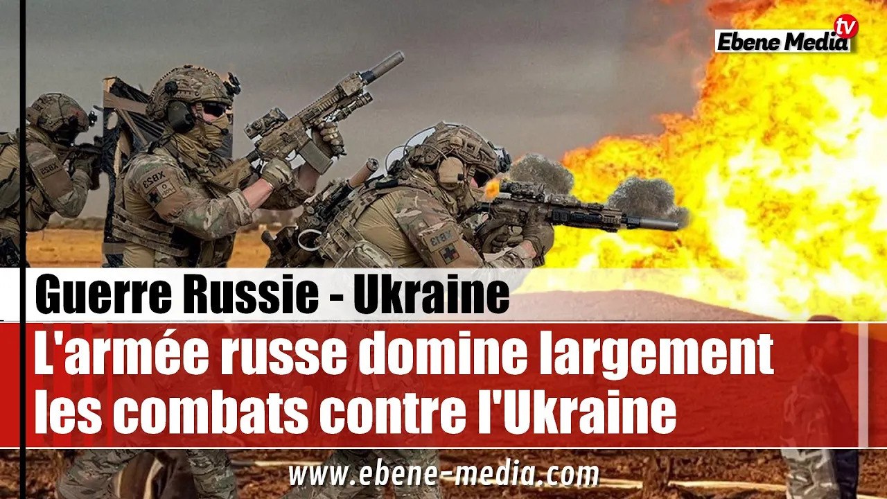 L'armée russe domine largement les combat malgré la contre offensive de Kiev