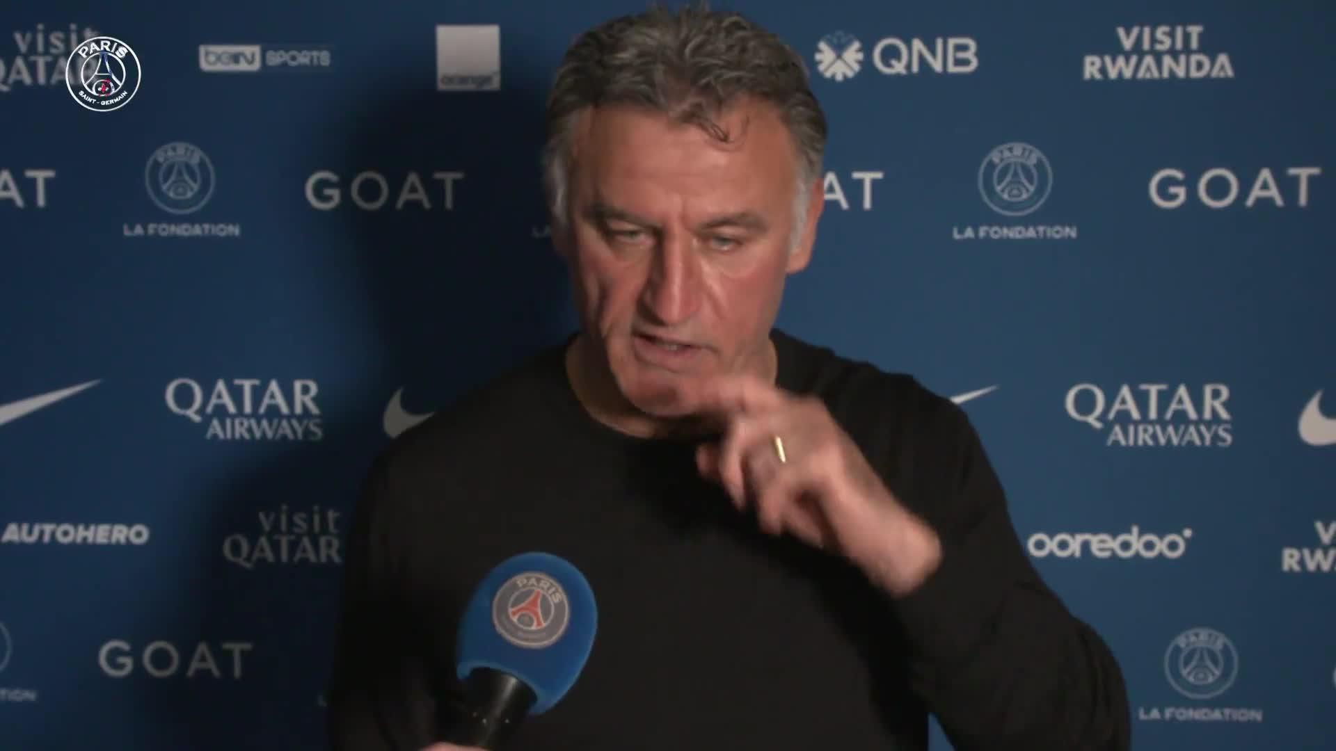 Christophe Galtier: "A strong desire to win"