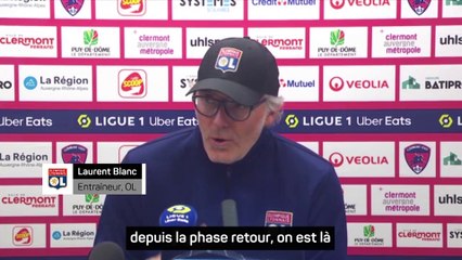 Laurent Blanc fait une croix sur l'Europe pour l'OL