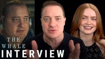 The Whale' Interviews | Brendan Fraser, Sadie Sink