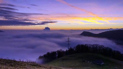 Colorful Alpine Sunrise Timelapse 4K