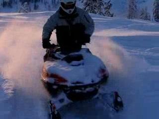SLEDING IN POWDER 2