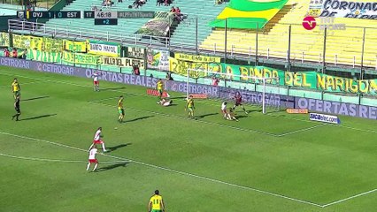 Muy cerca del final del primer capítulo Benjamín Rollheiser convirtió para el empate Pincha