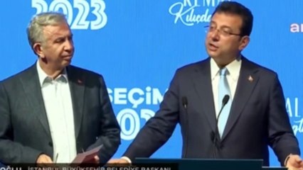 Yavaş ve İmamoğlu açıklama yaptı.