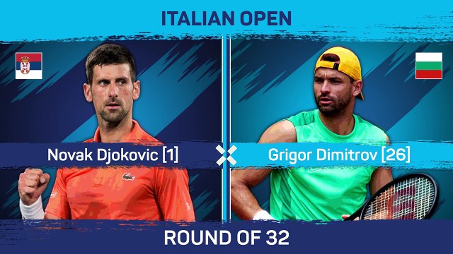 Djokovic overcomes second set frustrations to beat Dimitrov