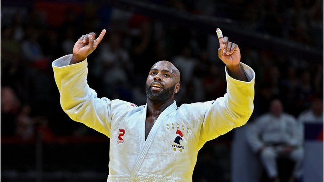 Voici - Teddy Riner champion du monde : il partage une vidéo adorable avec sa fille