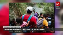 Patrulla fronteriza reporta descenso de migrantes que cruzan la frontera tras fin del Título 42