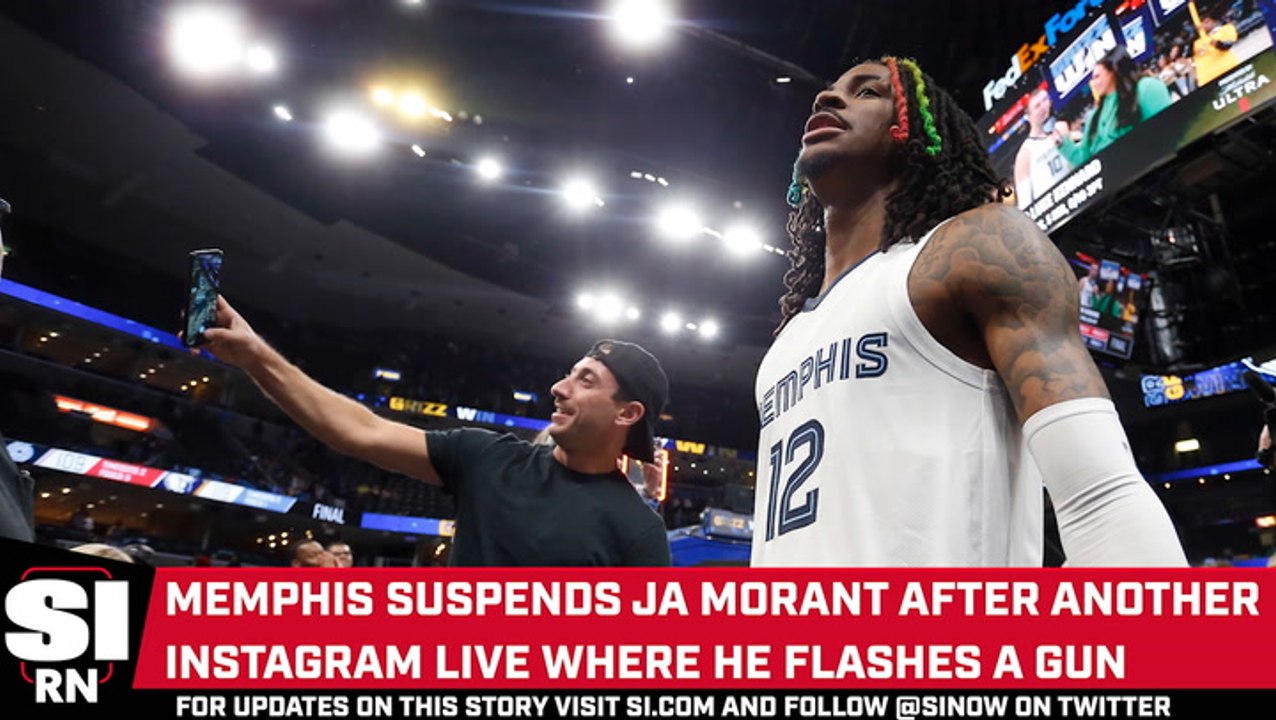 Grizzlies Suspend Ja Morant After Instagram Live Incident