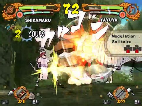 Naruto Shippuden: Ultimate Ninja 4 online multiplayer - ps2