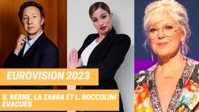 Eurovision 2023 : Stéphane Bern et Laurence Boccolini évacués d'urgence, ce que l'on sait
