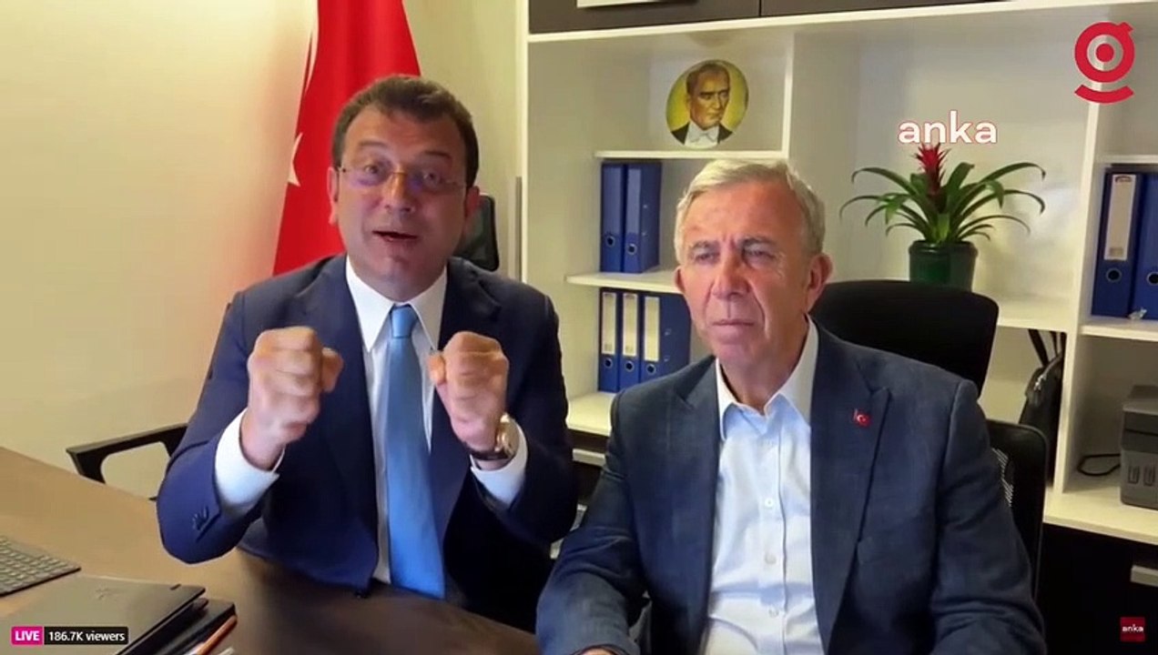 İBB Başkanı Ekrem İmamoğlu ve ABB Başkanı Mansur Yavaş Açıklama Yapıyor #canlı