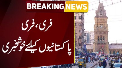 Free, Free - Good News For Pakistani Public - Public News