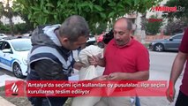 Antalya'da kullanılan oylar seçim kurullarına getiriliyor