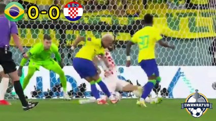 BRAZIL 1-1 CROATIA (PEN 2-4) PEREMPAT FINAL FIFA WORLD CUP 2022 HIGHTLIGHT