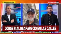 Luego de su internación, Jorge Rial salió a caminar y lo mostró en redes: 