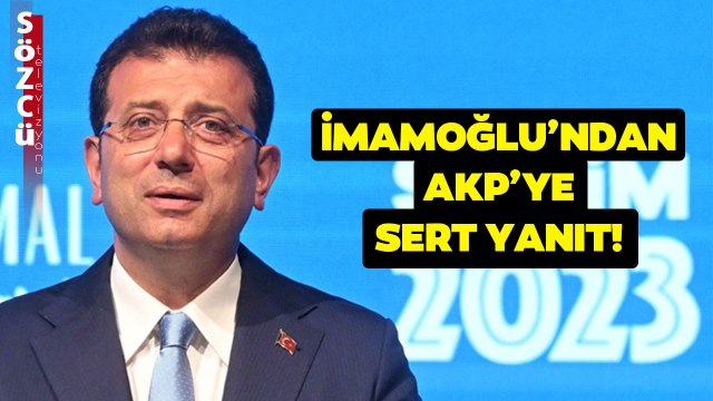 Ekrem İmamoğlu'ndan AKP'ye Sert Yanıt! 'Dediğimiz Gibi Oluyor!'
