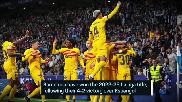 Breaking News - Barcelona win LaLiga