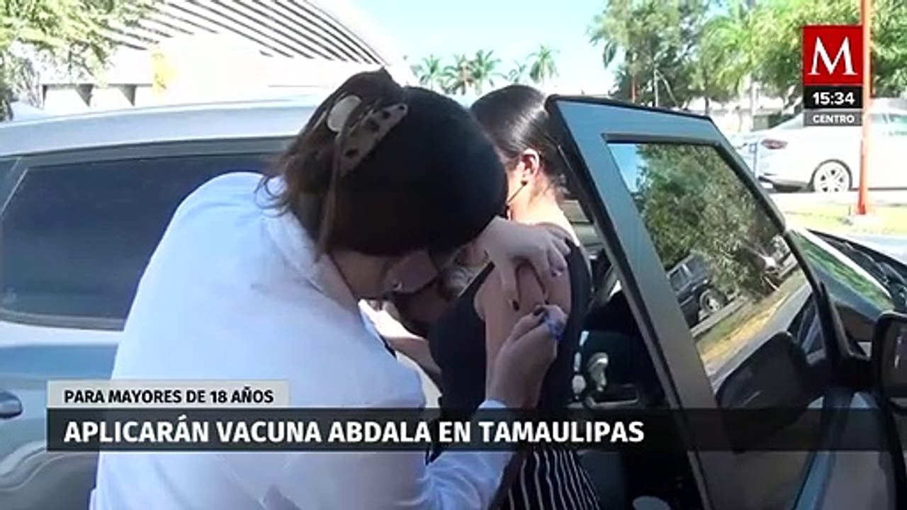 Anuncian dosis de refuerzo covid-19 para mayores de 18 años en Tamaulipas