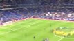 Barcelona won La Liga tonight and the players were celebrating in the centre circle... until Espanyol fans snapped and chased them off the pitch