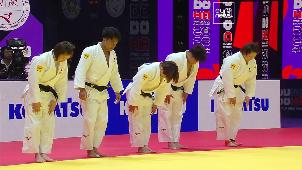 Katar: Letzter Tag der Judo-WM: Goldmedaille für Japan im Mixed-Team-Wettbewerb