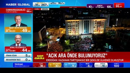 Cumhurbaşkanı Erdoğan: İlk turda bitip bitmediğini bilmiyoruz