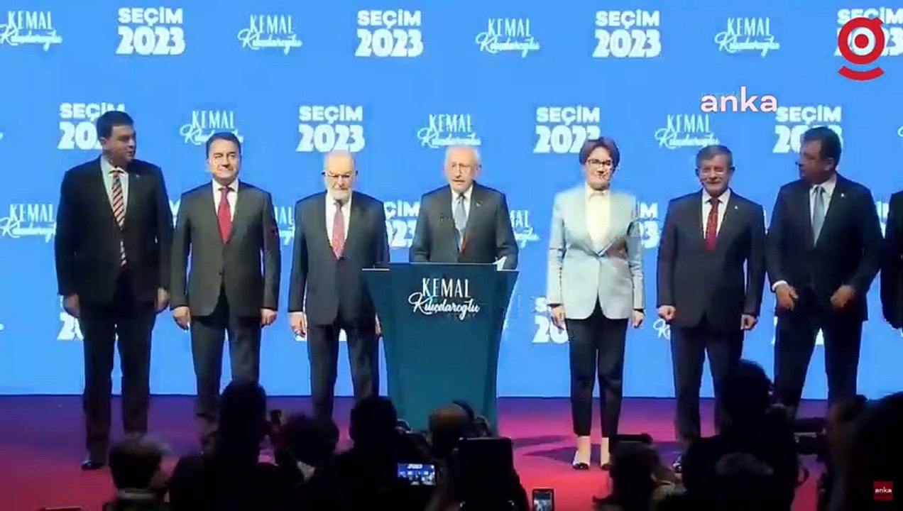 Cumhurbaşkanı Adayı Kemal Kılıçdaroğlu, Millet İttifakı Liderleri ile birlikte Açıklama Yapıyor #canlı
