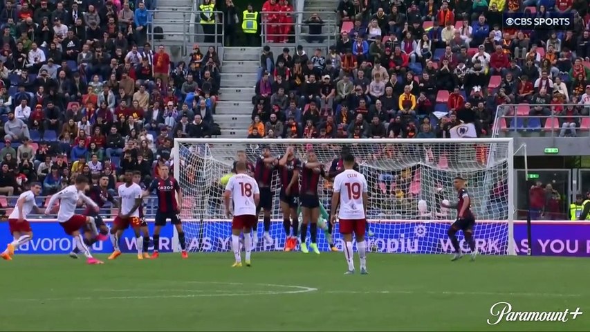 Roma vs Bologna Match highlights