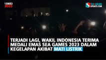 Terjadi Lagi, Wakil Indonesia Terima Medali Emas Dalam Kegelapan Akibat Mati Listrik