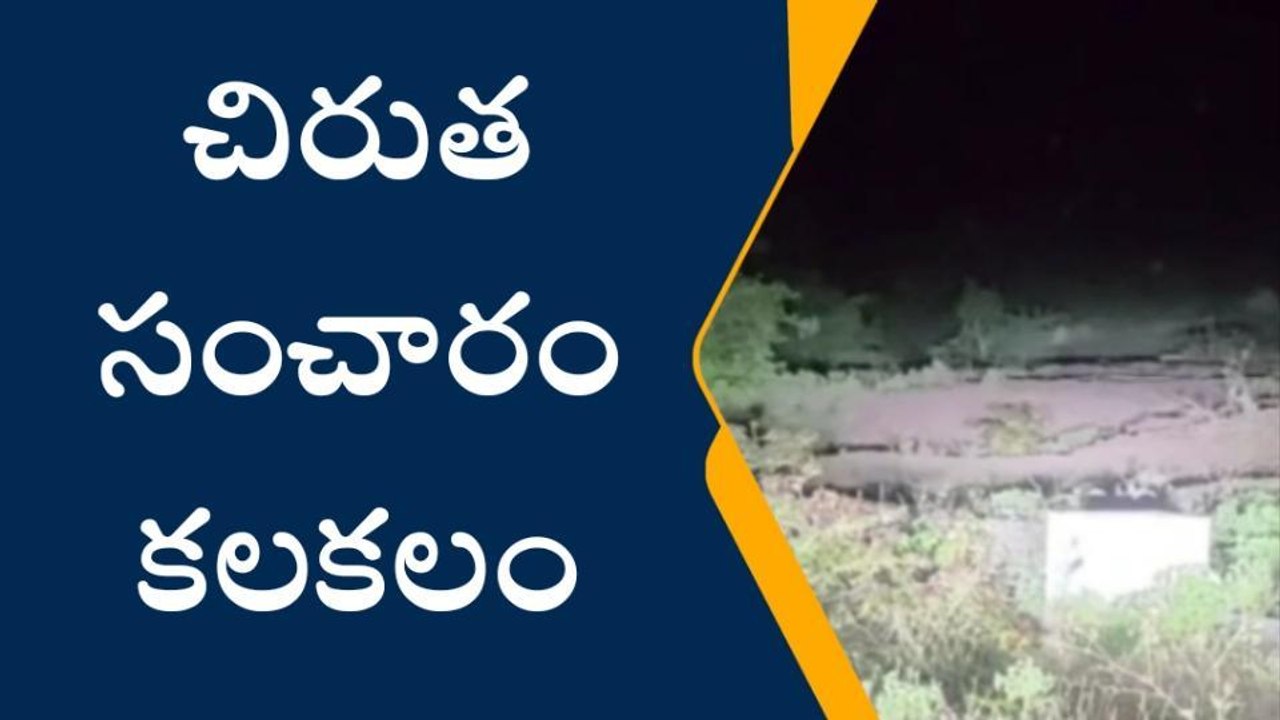 తానూర్: చిరుత సంచారం కలకలం.. భయాందోళనలో గ్రామస్తులు