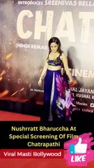 Nushrratt Bharuccha At Special Screening Of Film Chatrapath