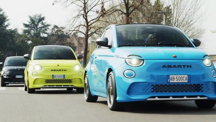 Abarth 500e range Trailer