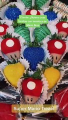 Mario Bros Fresas Con Chocolate