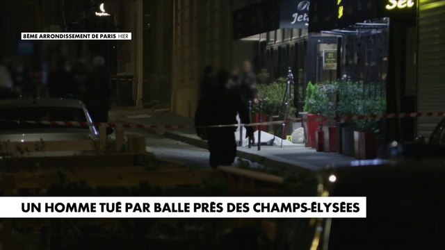 Un homme tué par balle près des Champs-Élysées 