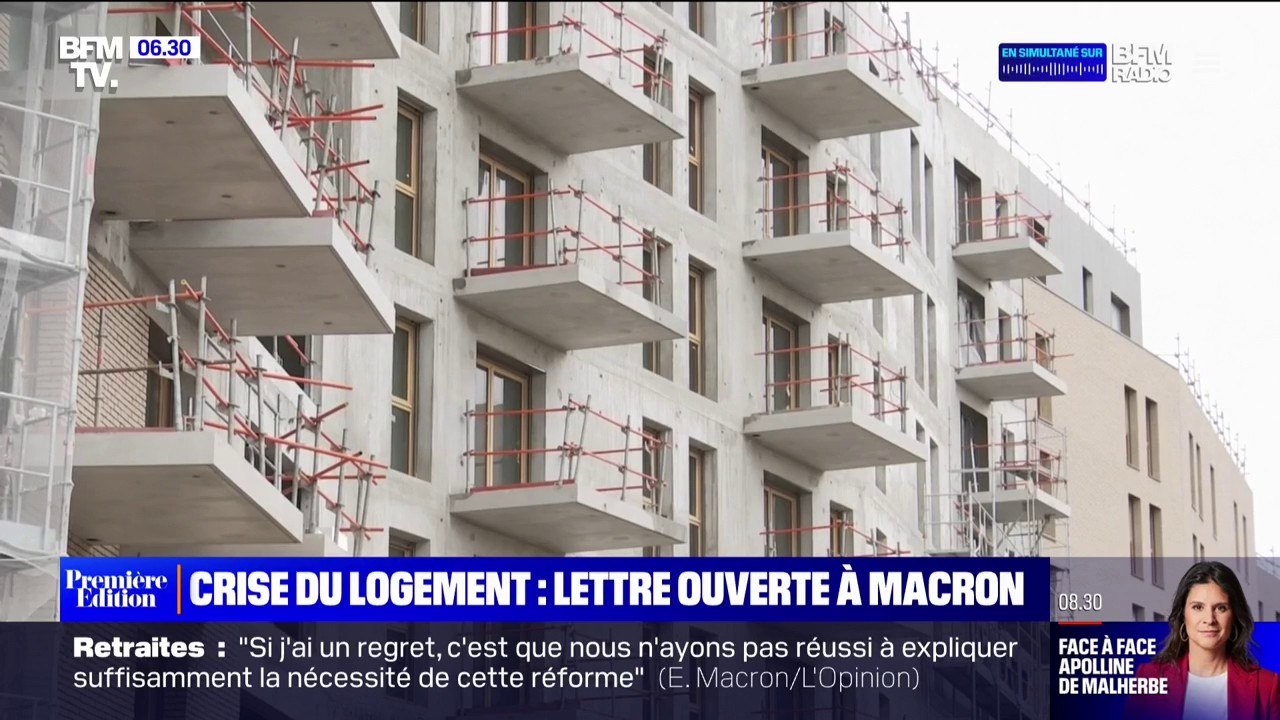 Les professionnels du logement adressent une lettre ouverte à Emmanuel Macron face à la crise du secteur