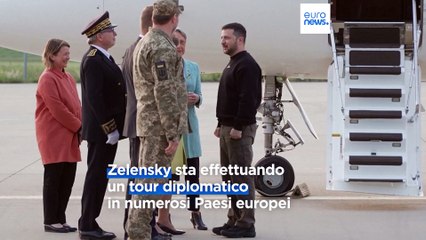 Descargar video: Zelensky ottiene dalla Francia la promessa di nuovi aiuti militari