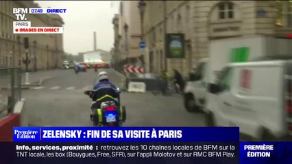 Volodymyr Zelensky s'apprête à quitter Paris